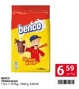 Transgourmet Benco trinkkakao Angebot