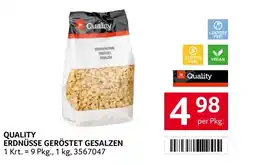 Transgourmet Quality erdnüsse geröstet gesalzen Angebot