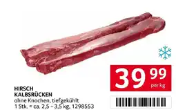 Transgourmet Hirsch kalbsrücken Angebot