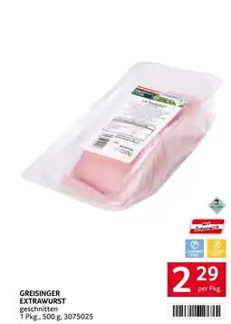 Transgourmet Greisinger extrawurst Angebot