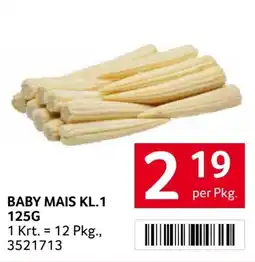 Transgourmet Baby mais Angebot