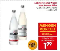 Interspar Lobsters Tonic Water oder Lemon Mint Angebot