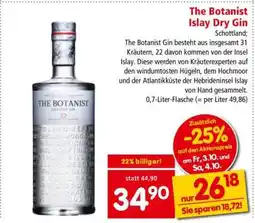 Interspar The Botanist Islay Dry Gin Angebot
