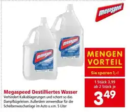 Interspar Megaspeed Destilliertes Wasser Angebot