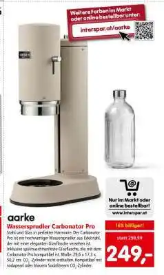Interspar Wassersprudler Carbonator Pro Angebot