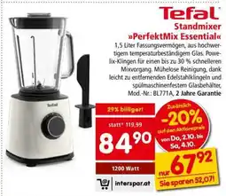 Interspar Tefal Standmixer PerfektMix Essential Angebot