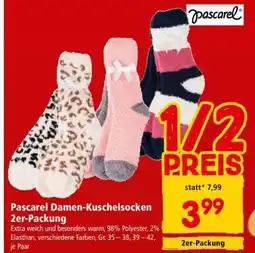 Interspar Pascarel Damen-Kuschelsocken 2er-Packung Angebot
