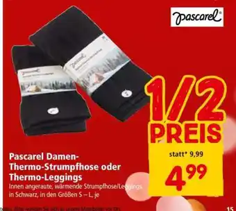 Interspar Pascarel Damen-Thermo-Strumpfhose oder Thermo-Leggings Angebot