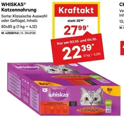 Lagerhaus Whiskasⓡ katzennahrung Angebot