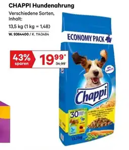 Lagerhaus Chappi hundenahrung Angebot