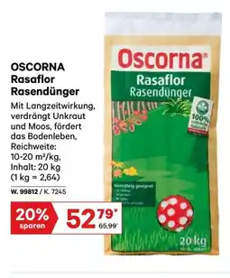 Lagerhaus Oscorna rasaflor rasendünger Angebot