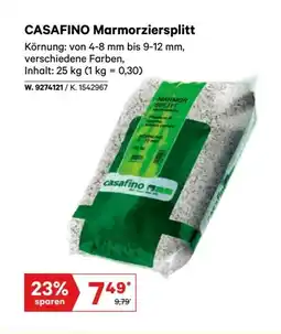 Lagerhaus Casafino marmorziersplitt Angebot