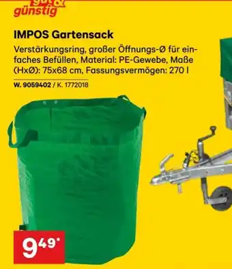 Lagerhaus Impos gartensack Angebot