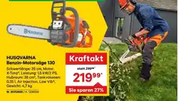Lagerhaus Husqvarna benzin-motorsäge 130 Angebot