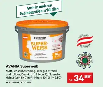 Lagerhaus Avania superweiß Angebot
