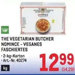 Metro The vegetarian butcher nomince - veganes faschiertes Angebot