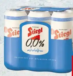 Interspar Stiegl Biere 0,0% Alkoholfrei Angebot