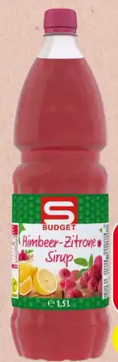 Spar S Budget Himbeer-Zitrone Sirup Angebot