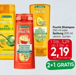 Spar Garnier Fructis Shampoo Angebot