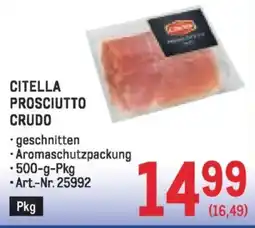 Metro Citella prosciutto crudo Angebot