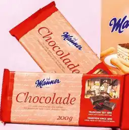 Interspar Manner Haushaltsschokolade Angebot