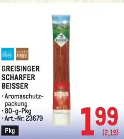 Metro Greisinger scharfer beisser Angebot