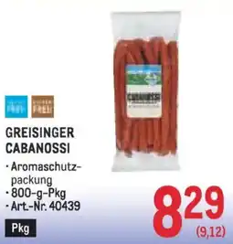 Metro Greisinger cabanossi Angebot
