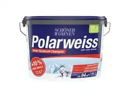 OBI Schöner Wohnen Wandfarbe Polarweiß Angebot