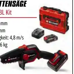 OBI Einhell Akku-Astkettensäge GE-PS 18/15 Li BL Kit Angebot