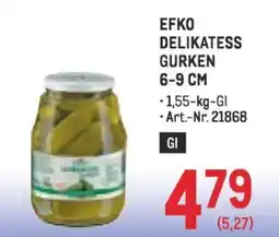 Metro Efko delikatess gurken Angebot