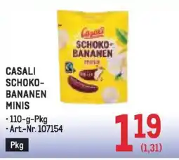Metro Casali schoko- bananen minis Angebot
