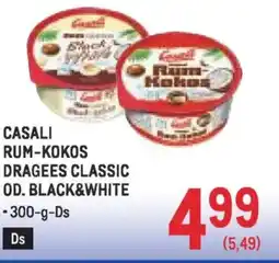 Metro Casali rum-kokos dragees classic od. black&white Angebot