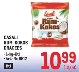 Metro Casali rum-kokos dragees Angebot
