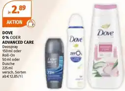 Müller Dove 0% oder advanced care Angebot