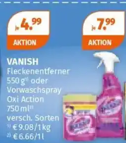 Müller VANISH Fleckenentferner Angebot