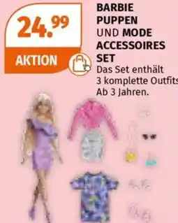 Müller Barbie puppen und mode accessoires Angebot