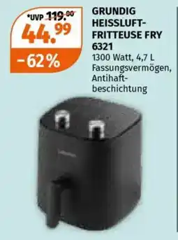 Müller GRUNDIG HEISSLUFT- FRITTEUSE FRY 6321 Angebot