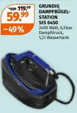 Müller Grundig dampfbügel- station sis 6450 Angebot