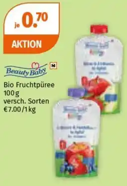 Müller Beauty baby bio fruchtpüree Angebot