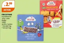 Müller FRUCHTBAR Fruchttasche oder Riegel Angebot
