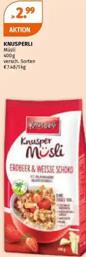 Müller Knusperli müsli Angebot