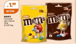 Müller M&m's chocolate oder peanut Angebot