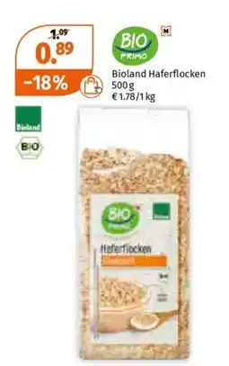 Müller Bioland Haferflocken Angebot
