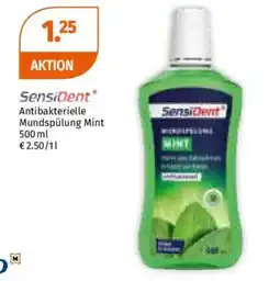 Müller Sensident antibakterielle mundspülung mint Angebot