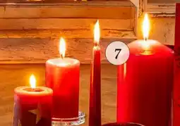 Maximarkt Hofer Kerzen Laternenstumpenkerze Angebot