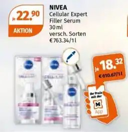Müller Nivea Cellular Expert Filler Serum Angebot