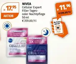 Müller NIVEA Cellular Expert Filler Tages- oder Nachtpflege Angebot
