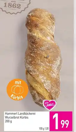 Sutterlüty Hammerl Landbäckerei Wurzelbrot Kürbis Angebot