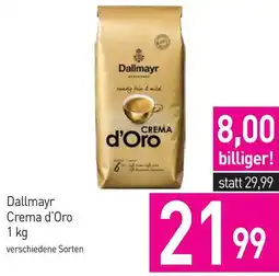 Sutterlüty Dallmayr Crema d'Oro Angebot