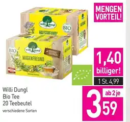 Sutterlüty Willi Dungl Bio Tee 20 Teebeutel Angebot